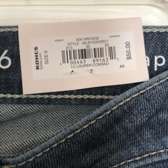 Lauren Conrad Skinny Capri Mid Rise - Picture 2 of 6